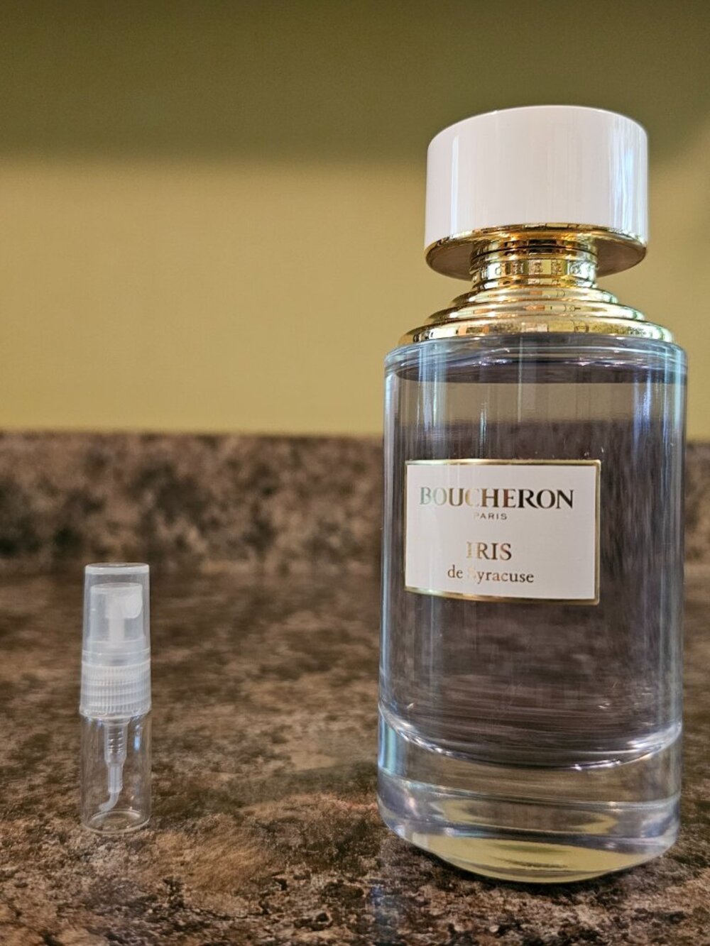 2 ML Sample IRIS DE SYRACUSE Boucheron EDP Perfume Travel Spray